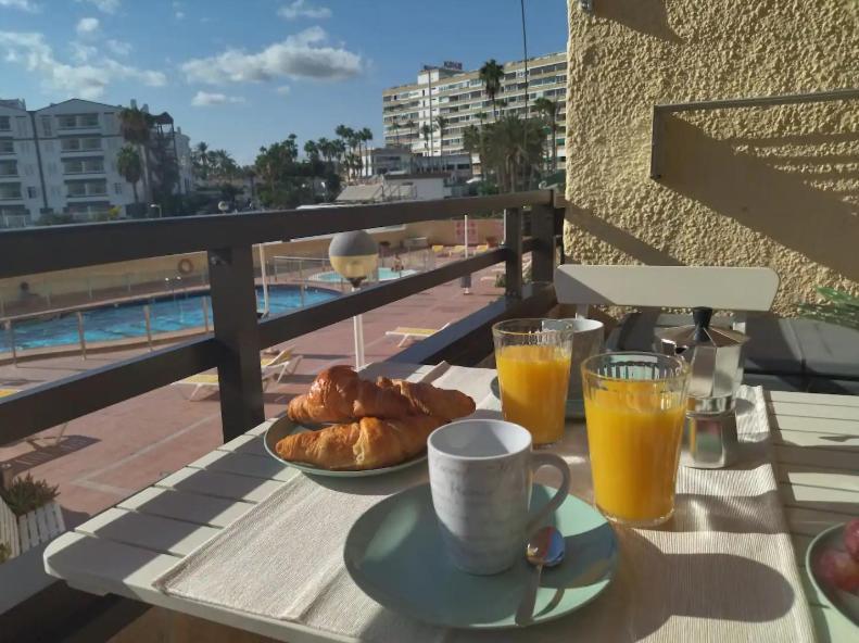 Pool view accommodation in Playa del Ingles Maspalomas  Esterno foto